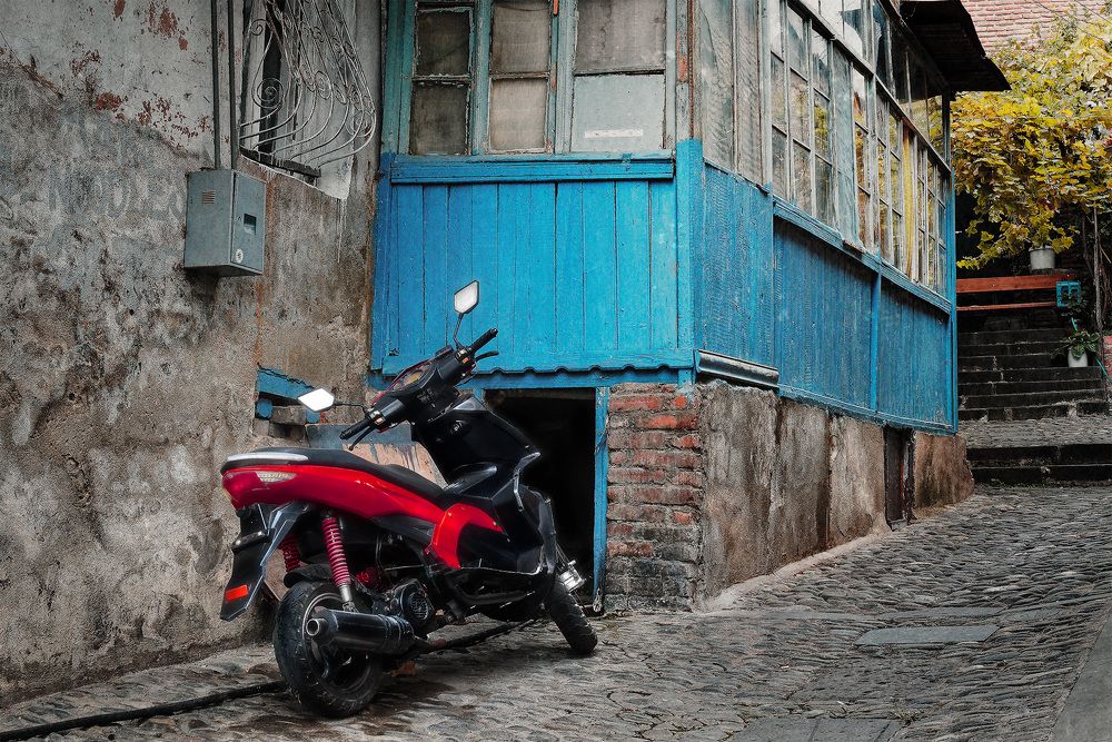 Детская мечта о мотоцикле