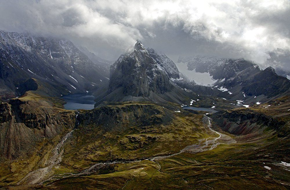 непогода в горах...
