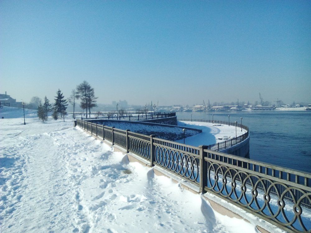 Зимний Иркутск