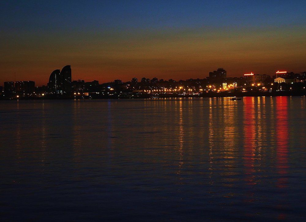 Вечерний Волгоград, набережная им. 62 ой армии...