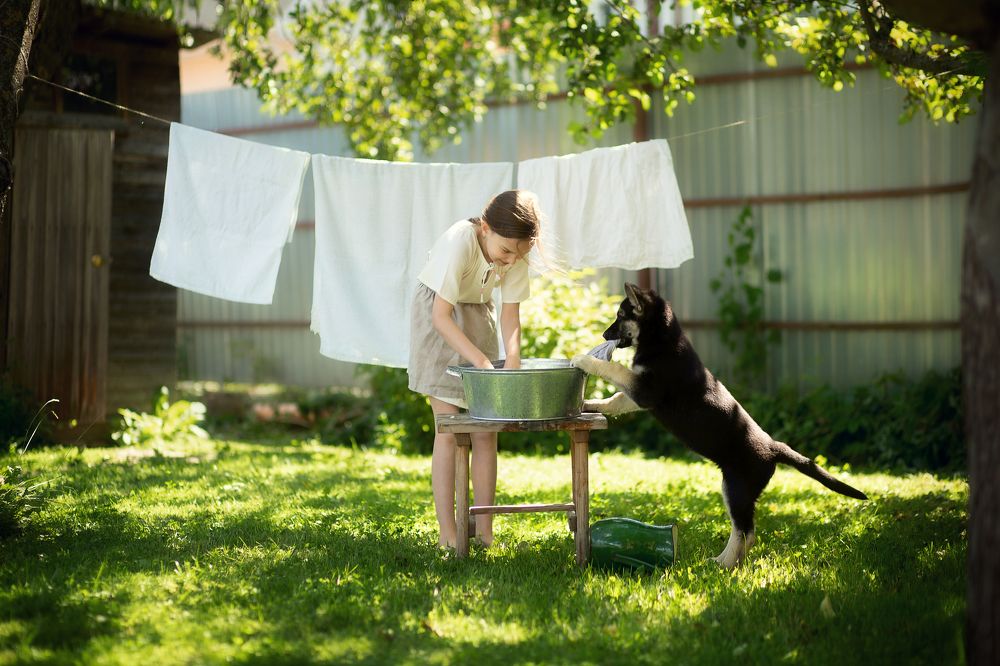 Мирка и большая стирка