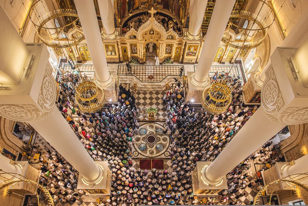 Освящение Спасо-Преображенского собора