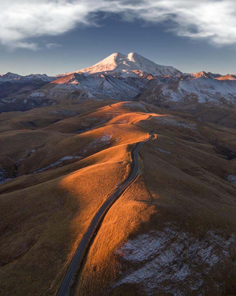 Дорога к Эльбрусу