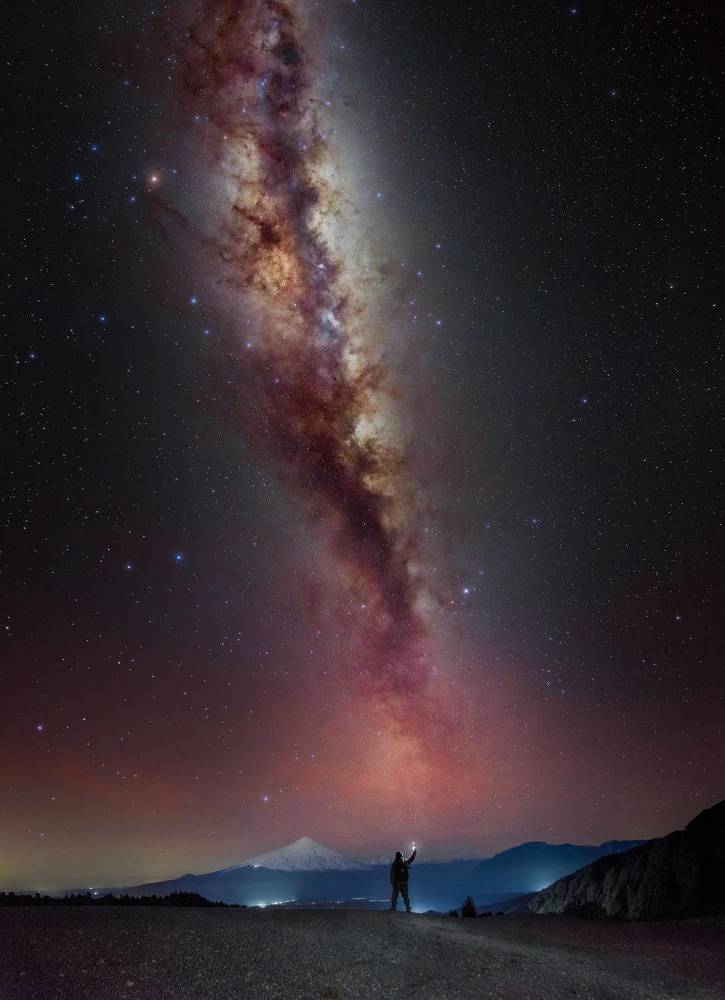 Southern volcanoes at Patagonia Chile