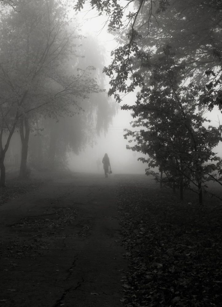 утро туманное