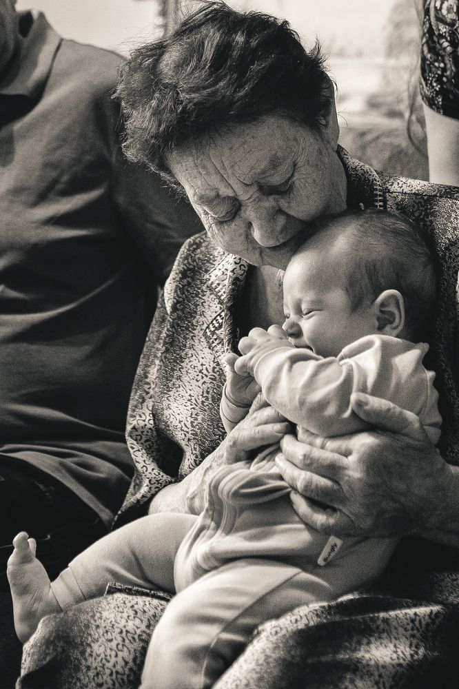 У прабабушки и прадедушки