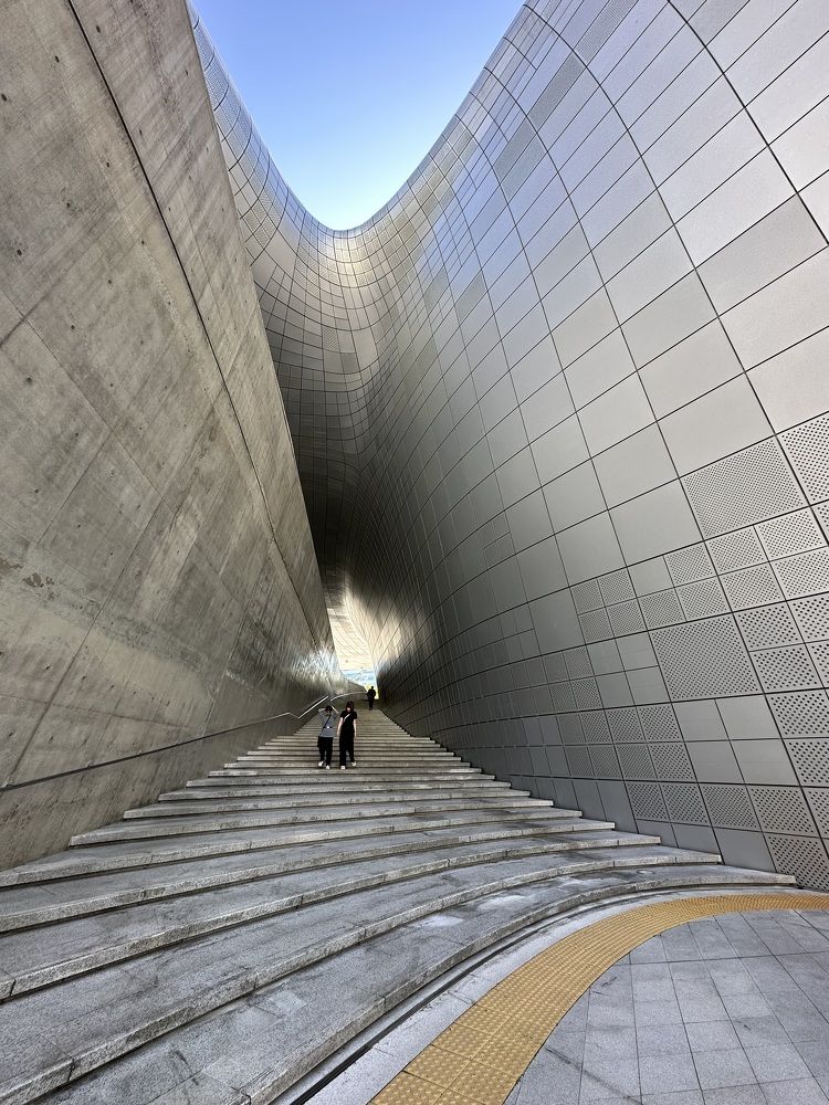 Street photo in modern city