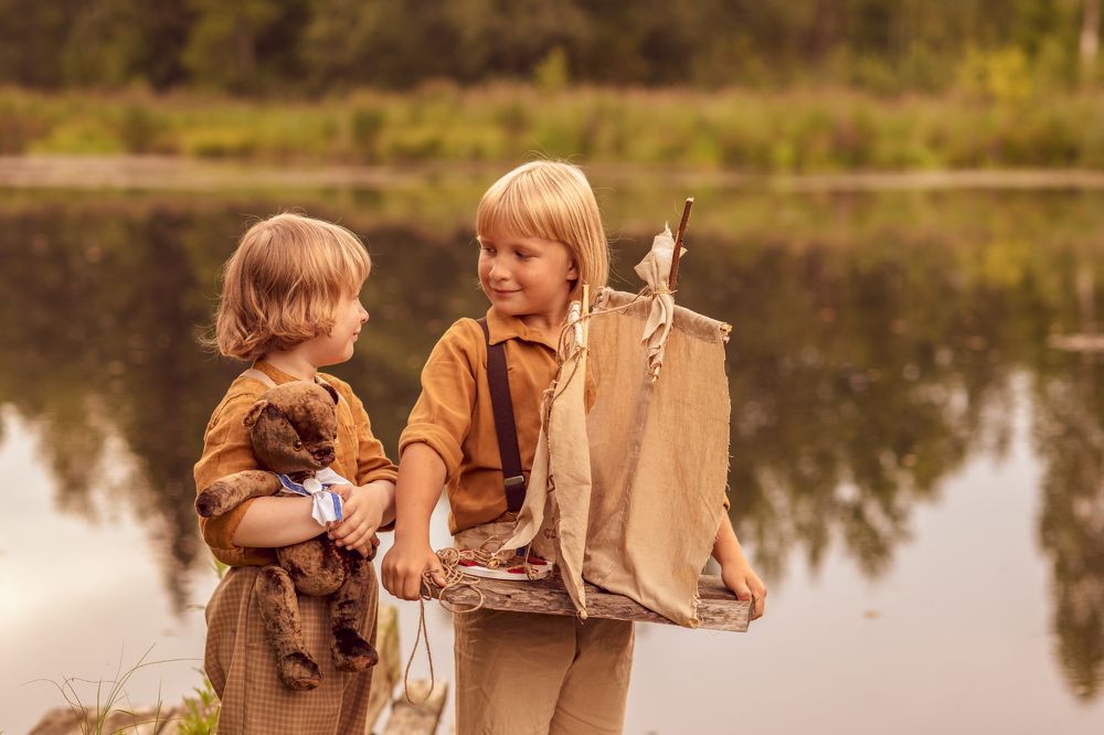 Как Гек Финн!