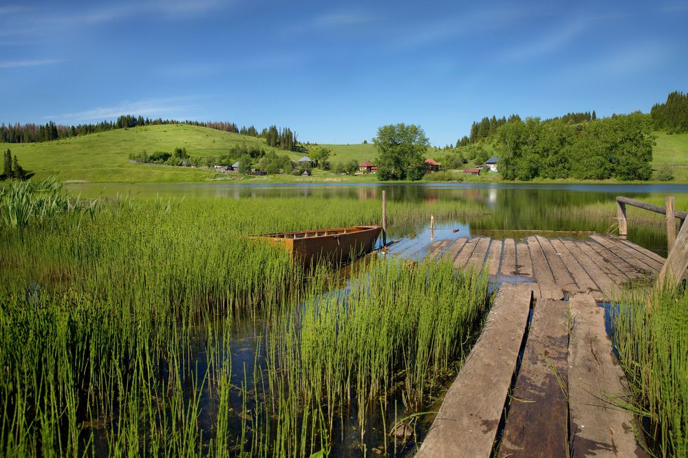 Деревенский пейзаж