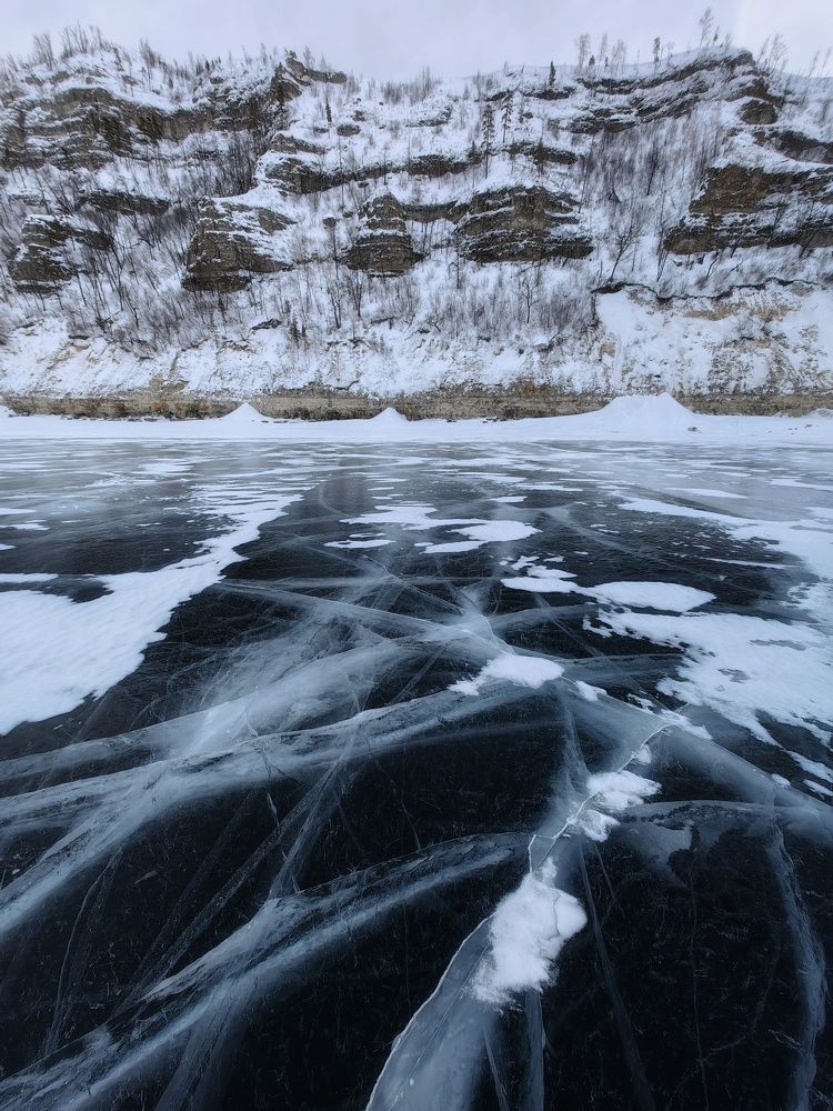 Байкальский лёд в Самарской области