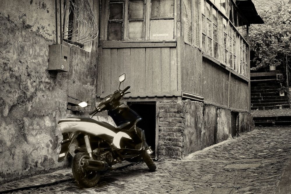 Детская мечта о мотоцикле