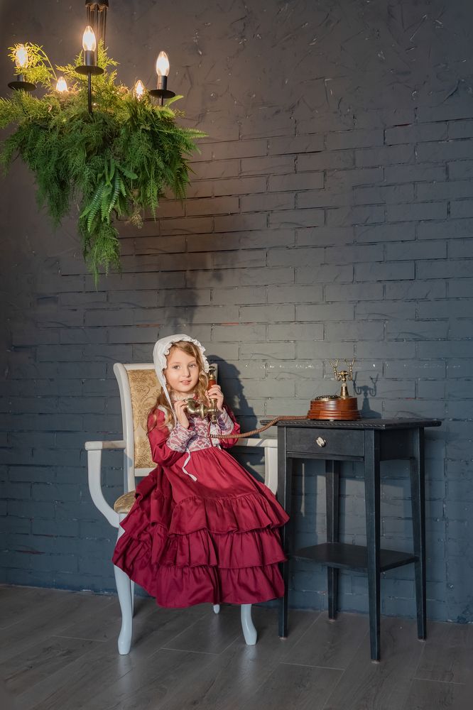 Дама в чепчике