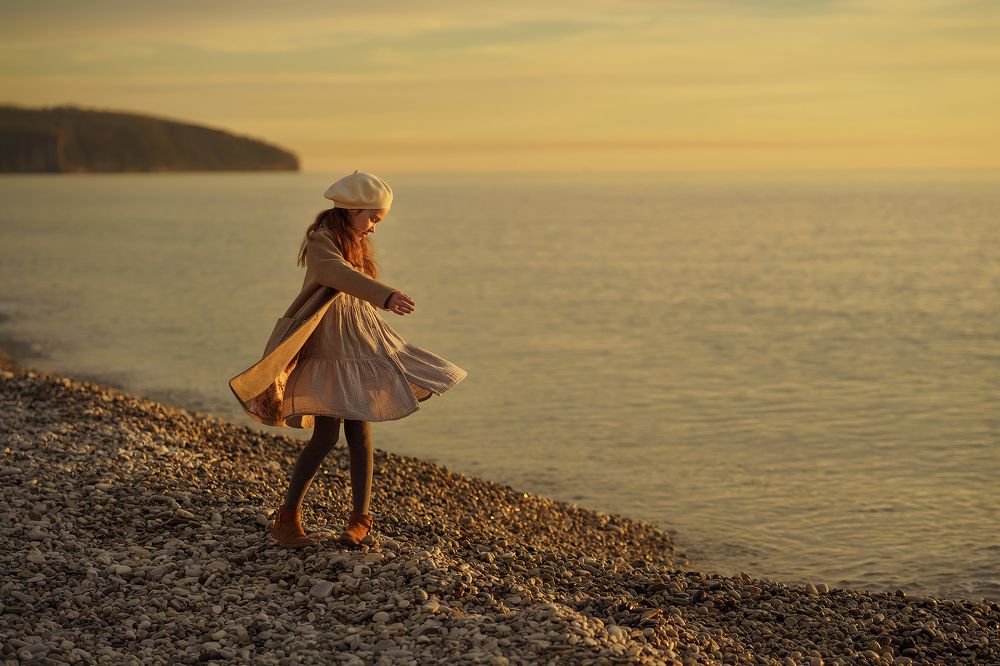 На берегу Черного моря