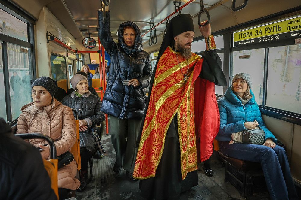 Возвращаясь с Крестного хода.