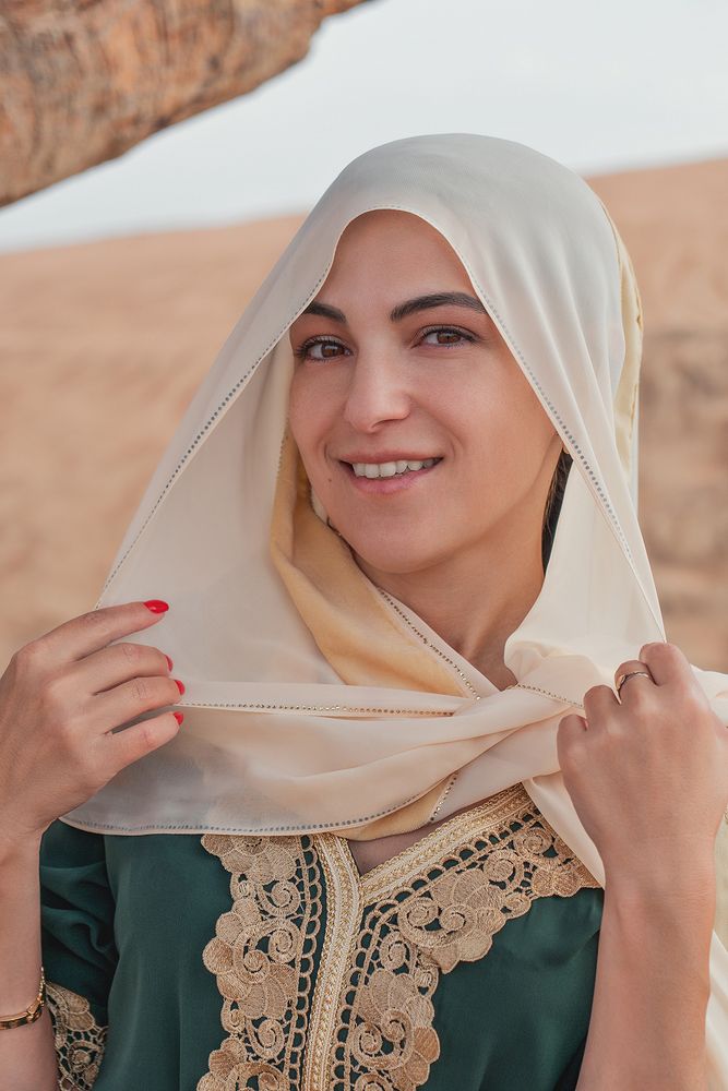 The lovely Arabic couple