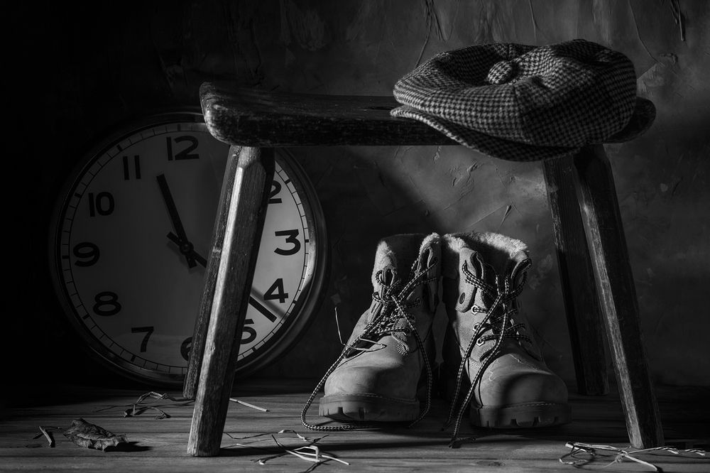 Старые ботинки