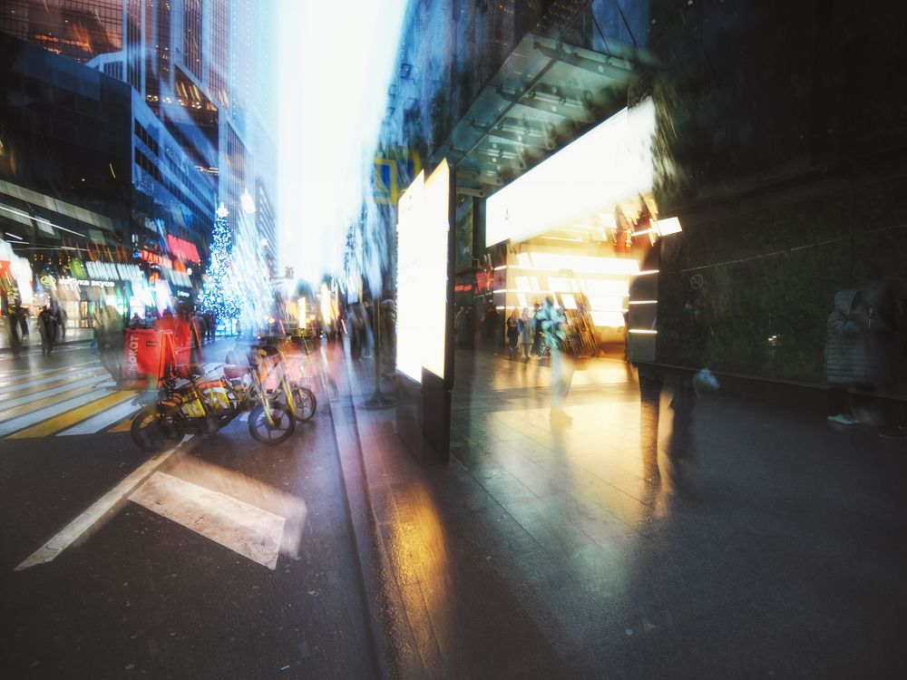 Moscow City. street art