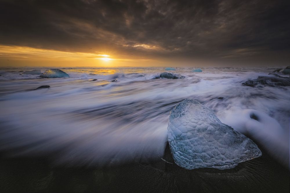 Diamond Beach Sunrise