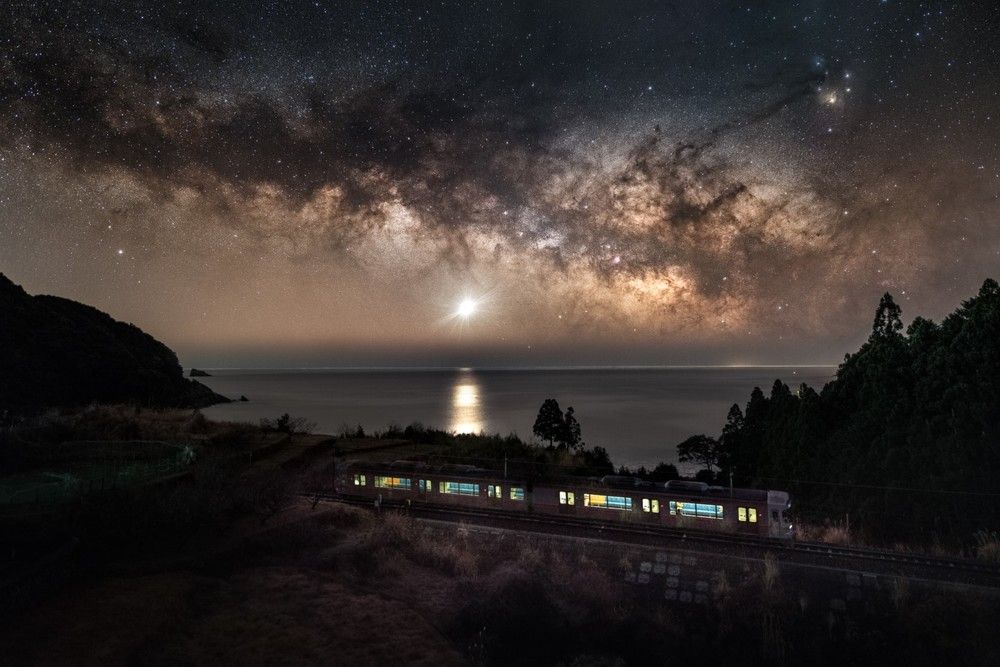 The Night of the Milky Way Train