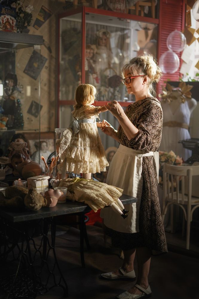 Кукольных дел мастерица