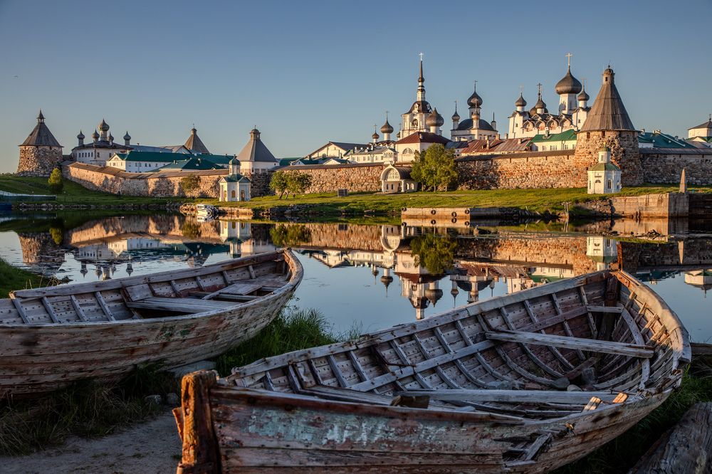 Solovetsky boats