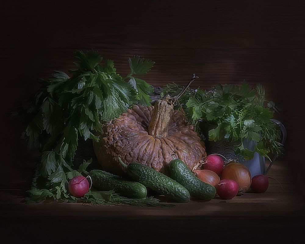 Ингредиенты для салатов из овощей.