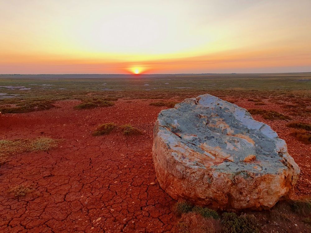 Закат на Марсе