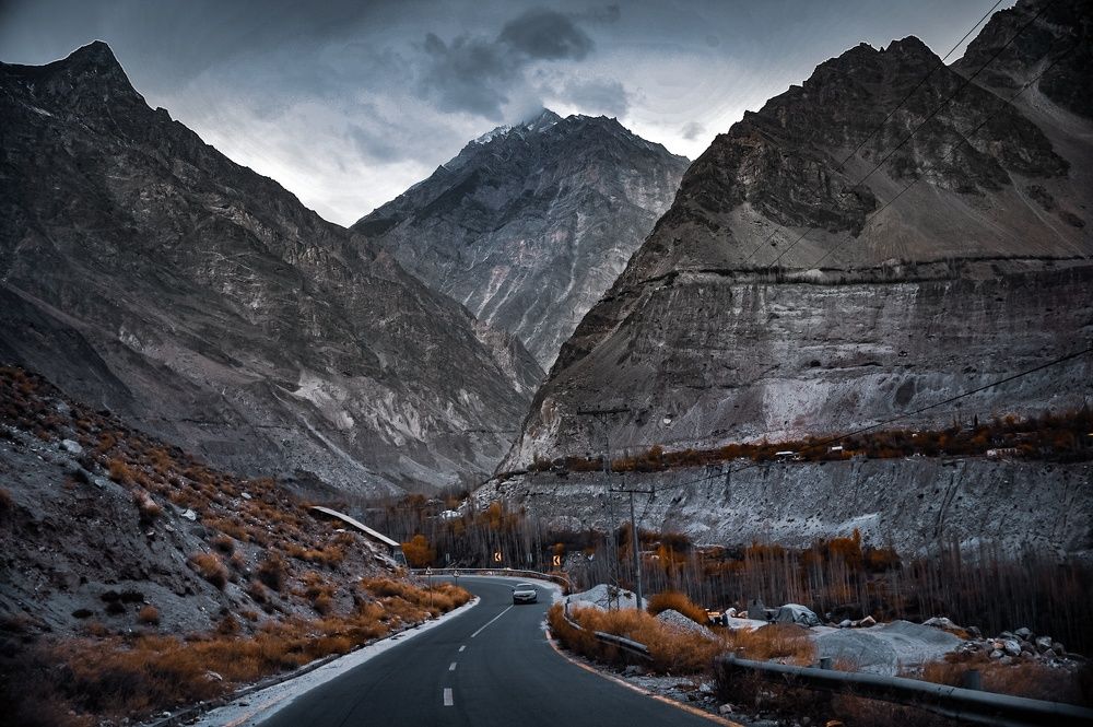 Hunza Valley Autumn winter Colors
