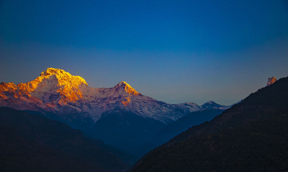 Annapurna South with Fish Tail