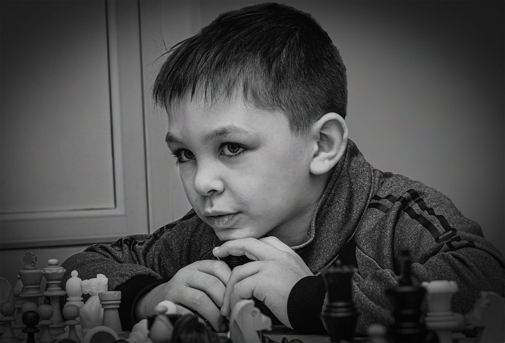 Young chess player