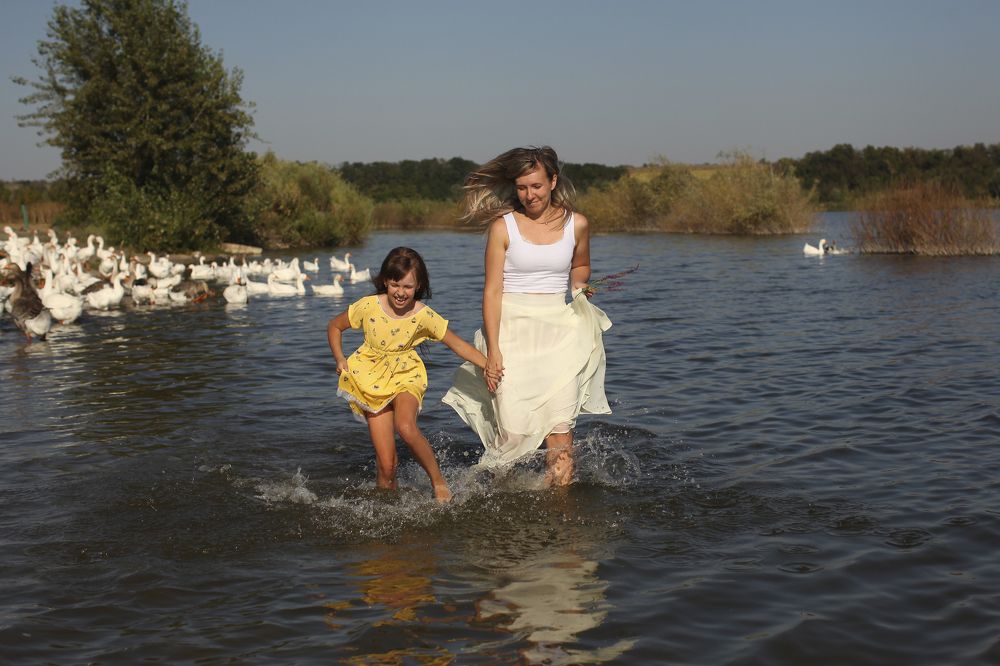 Последний день лета в деревне