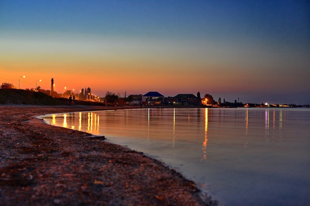 Вечер. Ейск