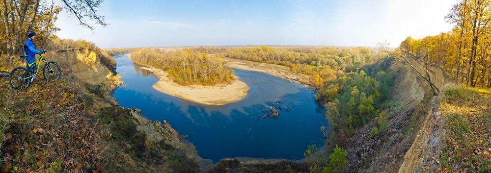 Величие природы реки Белой