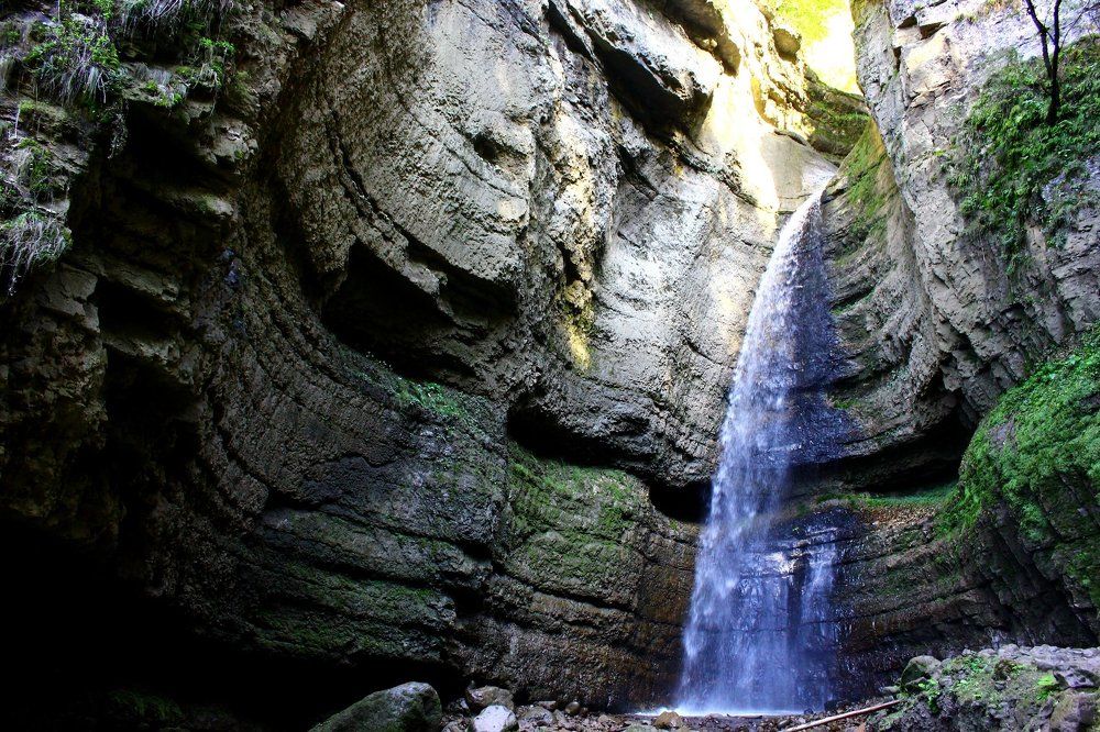Малый Чегемский водопад