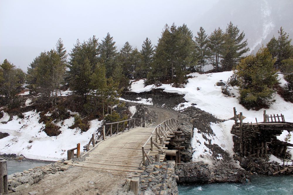 Мост через вечность. Непал. Гималаи.