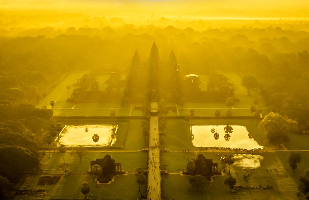 Angkor Wat Temple Autumnal Equinox