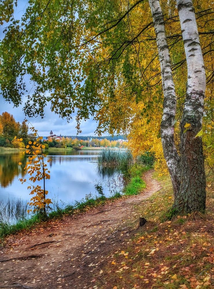 Осенний пейзаж.