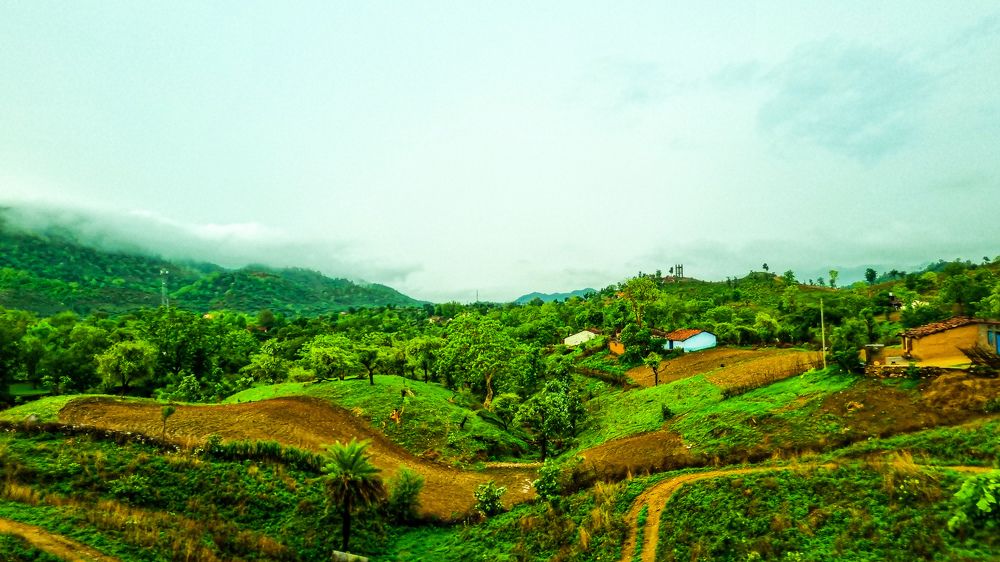 Village in greenery ?