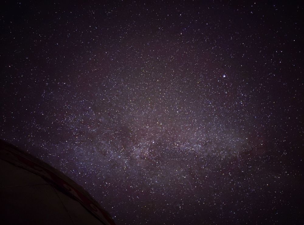 Небо над башкирской юртой