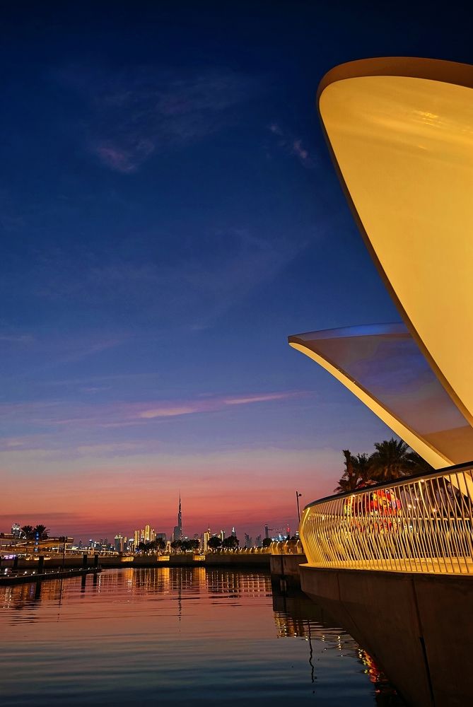 A calm sunset, reflecting the beauty around it.