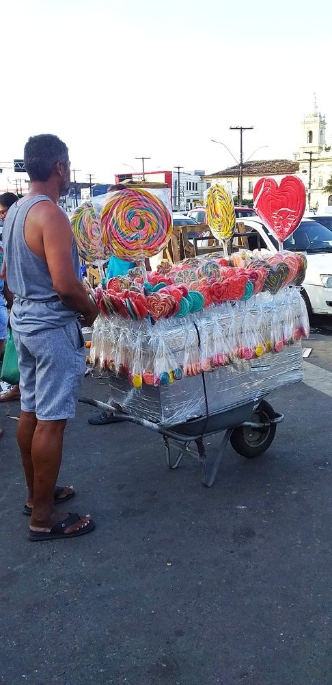 Vendedor de pirulitos.