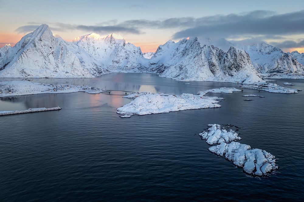 Majestic Reine from the air.