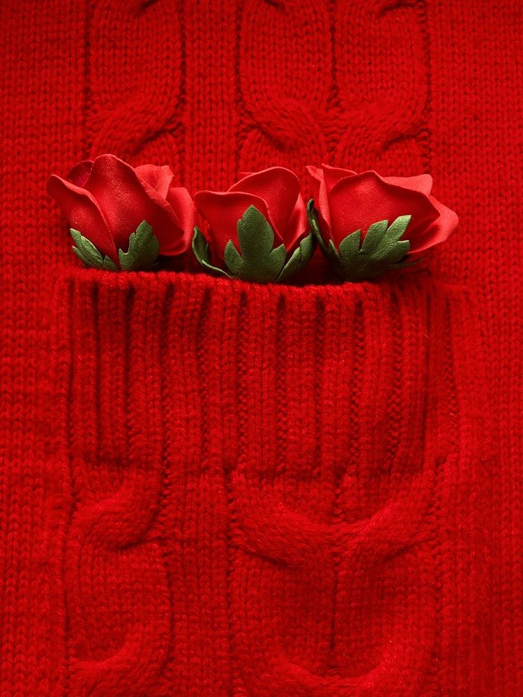 Цветы в кармане .