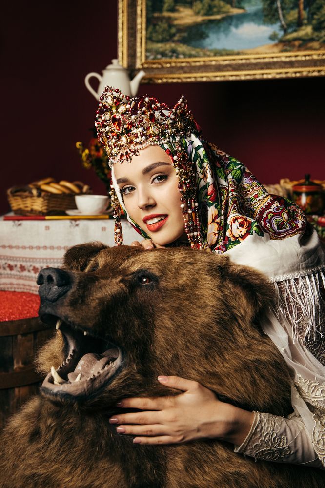 Даша и медведь