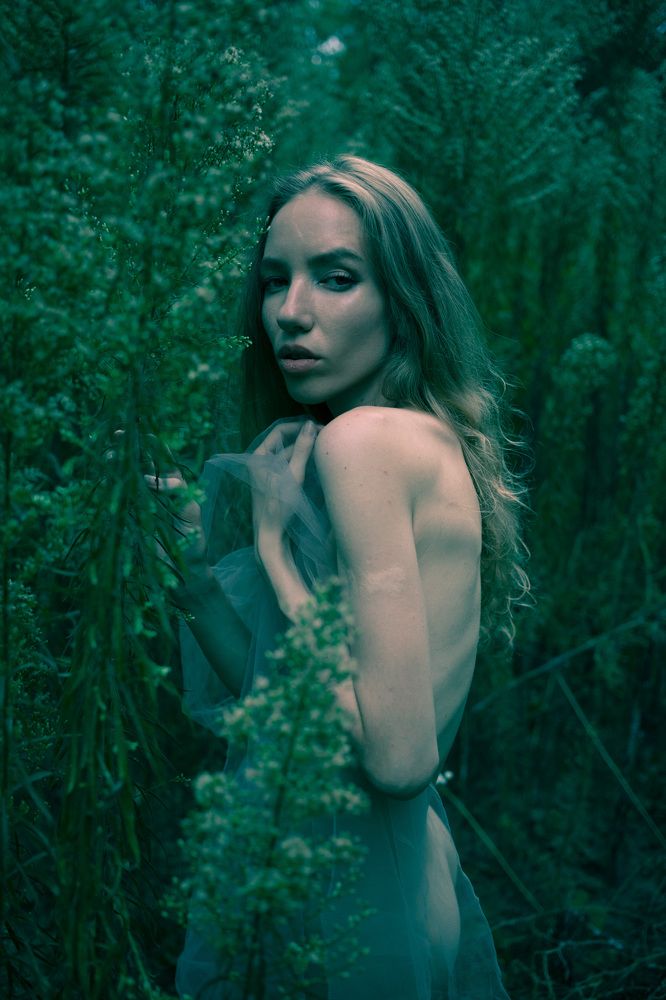 Елизавета В Тени Аллей Среди Высоких Трав