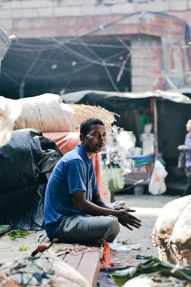 Light, shadow and smoke