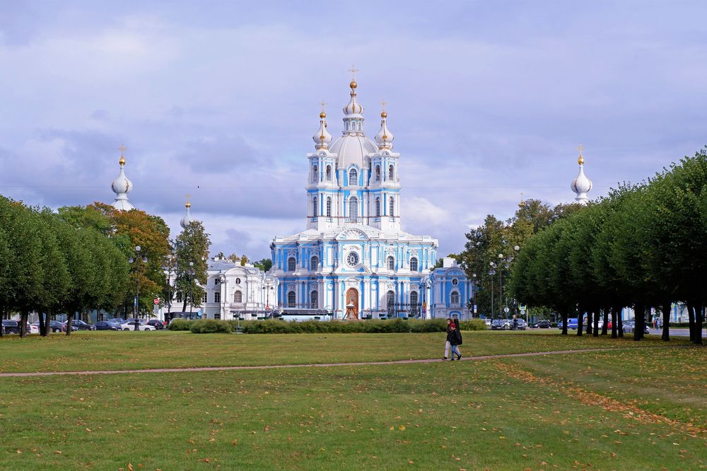Смольный собор в Санкт- Петербурге.