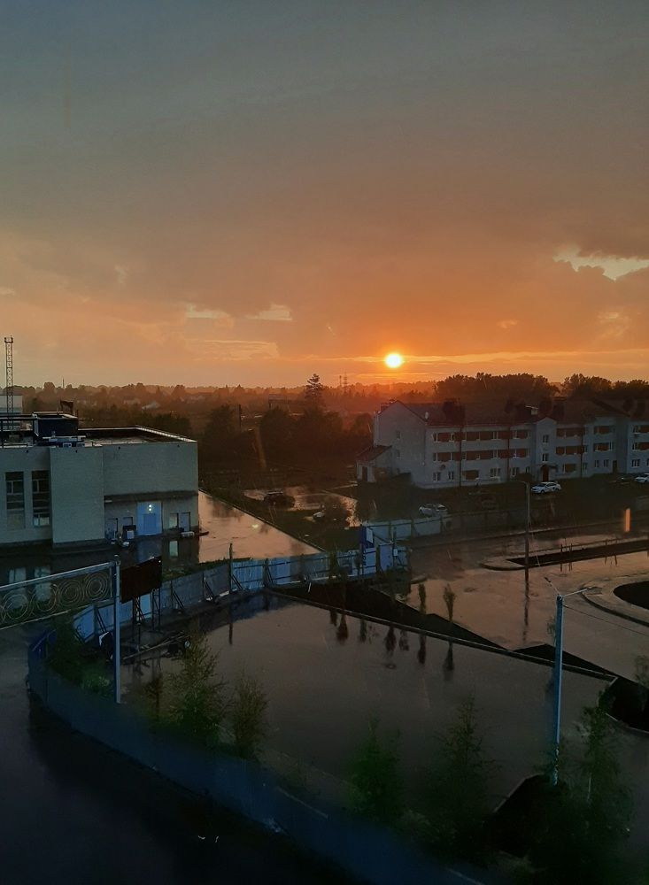 Дождь перед закатом