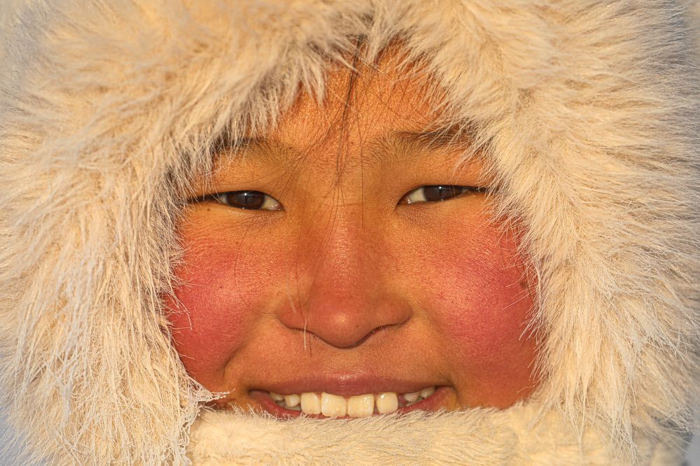 Mongolian herder girl