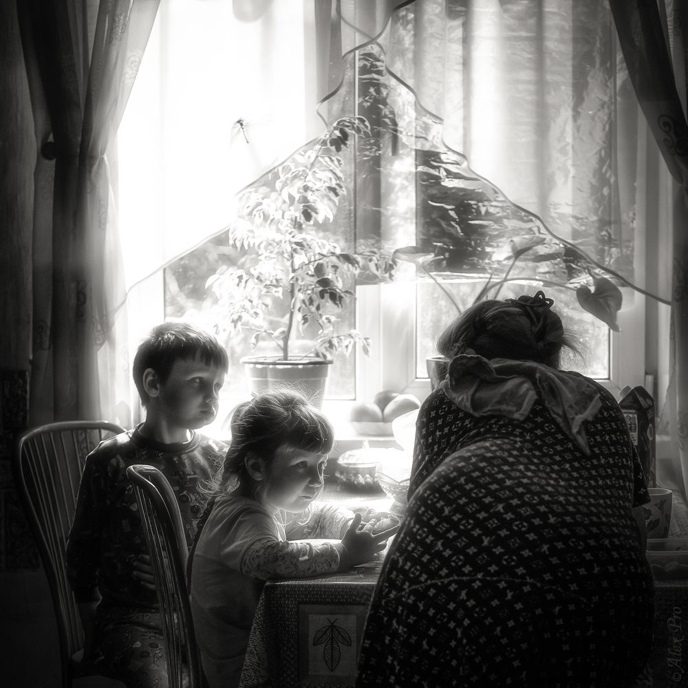 В деревне у бабушки